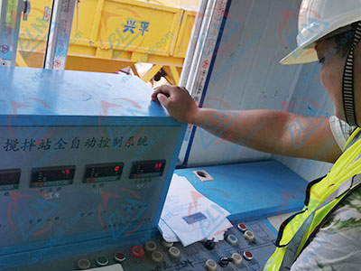 攪拌站檢定標定6