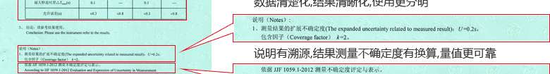 機械秒表CNAS校準證書結果頁3