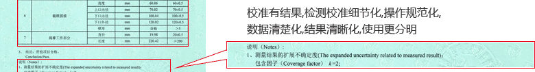 水泥膠砂流動(dòng)度測(cè)定儀CNAS校準(zhǔn)證書(shū)結(jié)果頁(yè)3